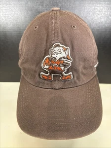 '47 Cleveland Browns Brownie the Elf NFL Fitted Medium Cap Hat Brown - Picture 1 of 11