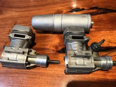 Super Tiger 61 engines, Muffler, RC nitro, Parts for repair - Image 1 of 4