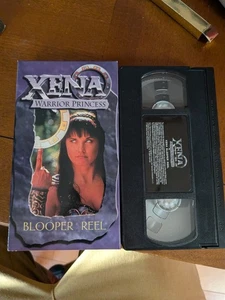 Xena Warrior Princess BLOOPER REEL- VHS 1999 RARE see PICS - Picture 1 of 2