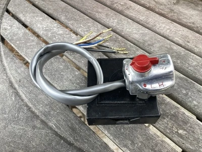 Vintage 1970-1972 Honda SL100, SL125 RH Light, Dimmer & Engine Stop Kill Switch - Image 1 of 4