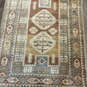 New High Quality Hand Knotted Wool brown Herizz Serapii Oriental Rug - Picture 1 of 5