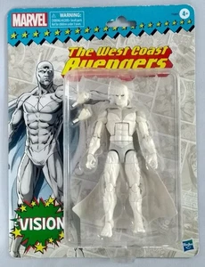Marvel Legends Retro Series 1/12 Scale White Vision West Coast Avengers ML016 - Picture 1 of 2