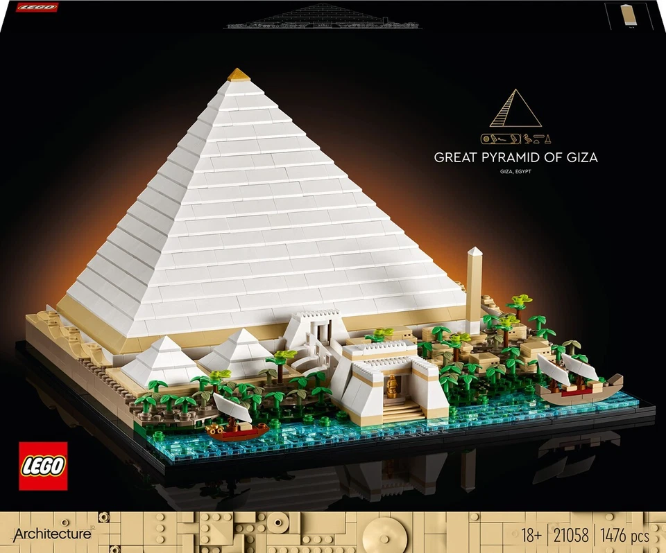 LEGO ARCHITECTURE: Cheops-Pyramide (21058) - Bild 1 von 1