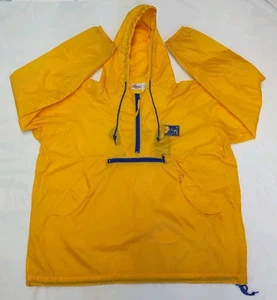 Disney Jacke Erwachsene XL gelb blau Pullover Windbreaker Regenmantel Mickey Sport - Bild 1 von 12