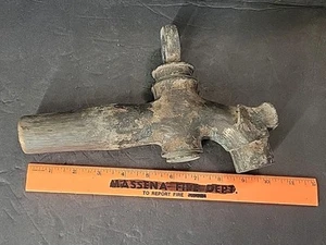 Large Vintage Barrel Spigot SOLID BRASS Spout Antique Beer Barrel Tap Keg - Picture 1 of 24