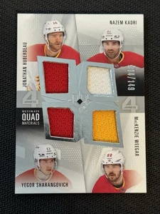 2024-25 Ultimate Collection Quad Patch Huberdeau Kadri Sharangovich Weegar /149 - Picture 1 of 2