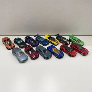 Lot of 13x Hot Wheels Sport Cars Diecast Lamborghini McLaren Porsche Bugatti - Picture 1 of 6