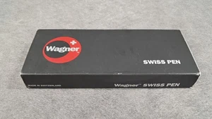 Wagner Swiss Pen Multi-Tool Red Chrome Boxed, Victorinox, Pristine, Works - Picture 1 of 7