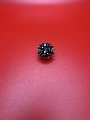 SILPADA RARE Retired BRUTALIST Sterling Silver 925 Starburst CZ Ring Sz 6+ R2762 - Image 1 of 4