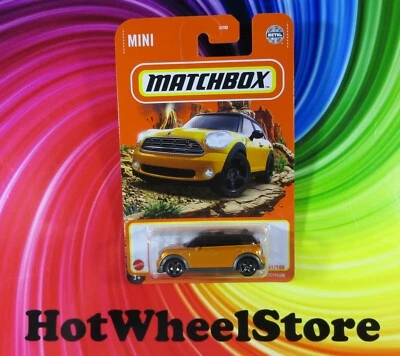 Tarjeta Mini Countryman 2021 Matchbox Orange 2011 #51 MB18-062421 Foto 1 de 4