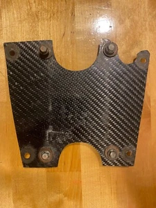 Can-Am DS450 Efi Ecu Computer Controller ECM CDI CARBON FIBER MOUNT PLATE - Picture 1 of 4