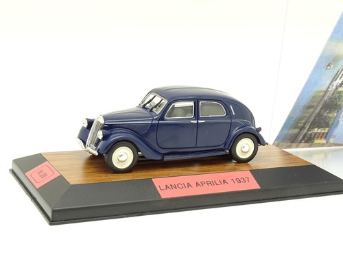 Modèle Réduit Voiture Lancia Aprilia 1937 Bleu - Norev Au 1:43, Sous Blister, Occasion