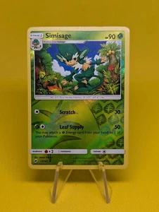 Pokemon - Simisage - 13/147 - Uncommon Reverse Holo - Picture 1 of 2