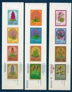 Madeira 1981/83 Flores 3 Serie Cpl Nuevas Íntegras MNH En Libreto N4100 - Picture 1 of 1