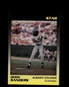 1989 Star Albany-Colonie Yankees #23 Deion Sanders