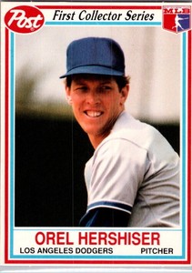 Orel Hershiser 1990 Post Cereal  #8