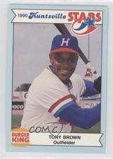 1990 Burger King Huntsville Stars Tony Brown