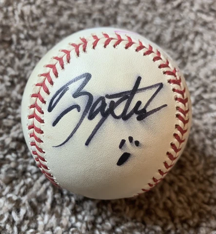 Arizona Diamondbacks Baxter Hat - Red MLB Baseball SGA Mascot SIGNED Autograph Cover