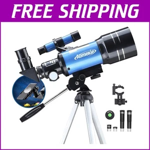 Portable 70mm Travel Telescope 150X Magnification - Perfect for Kids & Beginners - Picture 1 of 11