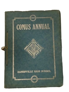 1921 Zanesville High School Comus Annual Ohio Yearbook - Picture 1 of 8