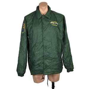 Chaqueta cortavientos de colección años 90 Mandeville, LA Police Volunteer talla L - Imagen 1 de 10