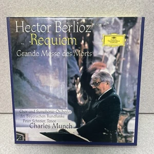 7-1/2ips Berlioz Requiem Charles Munch Bavarian Symphony Double Album Reel Tape - Imagen 1 de 17