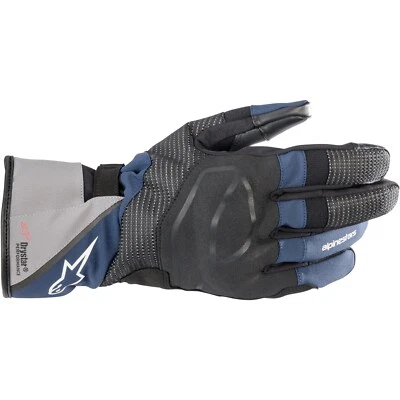 Alpinestars Andes v3 Drystar®  XXL Motorrad Handschuhe schwarz-blau - Bild 1 von 3