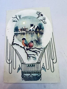 Löwe Kaffee Sammelkarte Woolson Spice Co Toledo OH Vögel im Schnee #413 - Bild 1 von 2