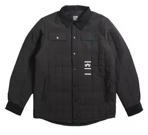 Roma Shacket, Camicia/Giacca da Lavoro, Giacca Equitazione Snowboard, Uomo XL, Nero Nuovo - Foto 1 di 7