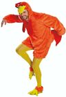 PxP 14101 Crazy Chicken Orange Erwachsenen Hahn Huhn Kostüm Gr. S M L XL