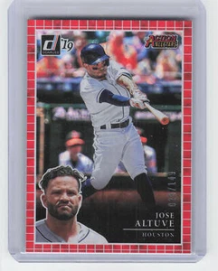 2019 Donruss #AA1 Jose Altuve Action All-Stars Red #/149 - Picture 1 of 2