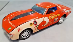 Modellino Auto Chevrolet Corvette Gt 609 in Latta Taiyo Vintage Red Cyclone - Foto 1 di 6