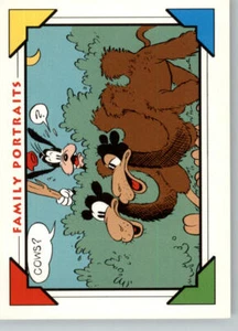 1991 Impel Disney Family Portraits Comic Strip # 166 Goofy - Picture 1 of 2