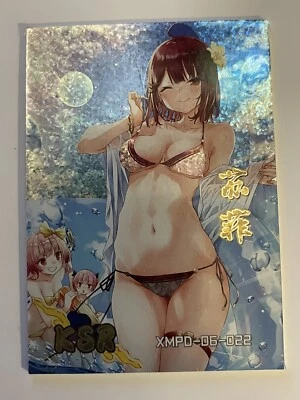 Swimsuit KSR XMPD-06-022 Goddess Feast Shine Anime Doujin Card - Image 1 of 2