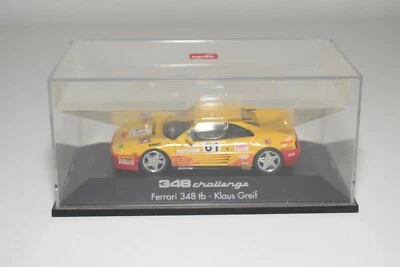 V 1:43 HERPA FERRARI 348 TB CHALLENGE #61 KLAUS GREIF COMO NUEVO EN CAJA - Imagen 1 de 4