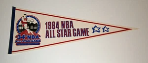 1984 NBA All-Star Game pennant Denver Nuggets Isiah Thomas MVP - Picture 1 of 1