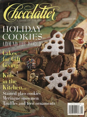 CHOCOLATIER Magazine December 1996 Holiday Cookies Around the World Kids Kitchen - Image 1 of 3