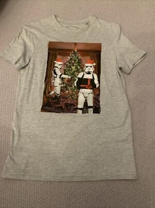 Star Wars Christmas T-shirt Size Men’s S brand TU - Picture 1 of 5