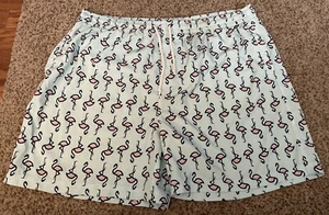 MENS SOUTHERN PROPER FLAMINGO SWIMMING TRUNKS SWIMSUIT SIZE XXL POLYESTER - Picture 1 of 5