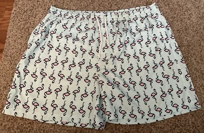 MENS SOUTHERN PROPER FLAMINGO SWIMMING TRUNKS SWIMSUIT SIZE XXL POLYESTER - Image 1 of 4