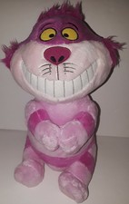 Disney Store Cheshire Cat 11" Sitting Plush Alice In Wonderland 