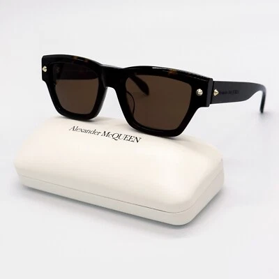 NUEVO ALEXANDER MCQUEEN AM0409S 002 HABANA HOMBRES GAFAS DE SOL ALEXANDER MCQUEEN Foto 1 de 4