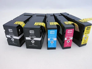 PGI-1200XL BK C M Y HY Ink Cartridge for Canon MAXIFY MB2320 MB2120 MB2020 5Pack - Picture 1 of 4