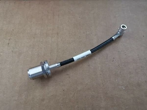 Mampara a MCX macho enchufe RF conector cable 11 cm Suhner - Imagen 1 de 5