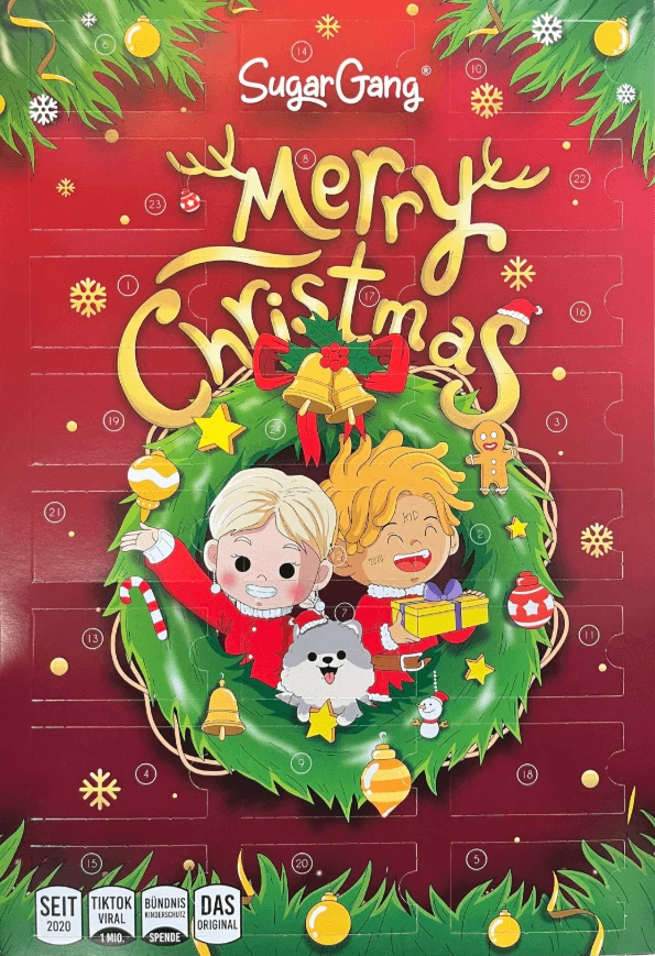 SugarGang Adventskalender 2025 mit Süßigkeiten aus aller Welt | NEU & OVP