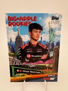 Fanatics Fest FFNY 2025 Topps Formula 1 F1 Oliver Bearman Big Apple Rookies /25 - Picture 1 of 8