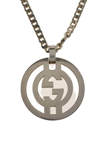 Collana Gucci Kihei ad incastro SV925 SLV donna con top usata