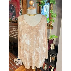 Tempo Paris Natural Tie Dye Sweater - Picture 1 of 8