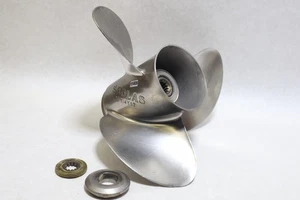 Solas Propeller D3X13 13 1/4 x 17p Stainless Steel 90hp Standard Rotation - Picture 1 of 11