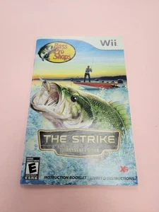 Bass Pro Shops - The Strike (Nintendo Wii, 2009) Manual Only - Picture 1 of 2